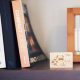 reliqua odore 名前入りメッセージ入れ プレゼント 土佐ひのき 焼印アロマディッシュ ギフトボックス ねこ 檜精油10mlセット