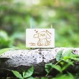 reliqua odore 名前入りメッセージ入れ プレゼント 土佐ひのき 焼印アロマディッシュ ギフトボックス ねこ 檜精油10mlセット