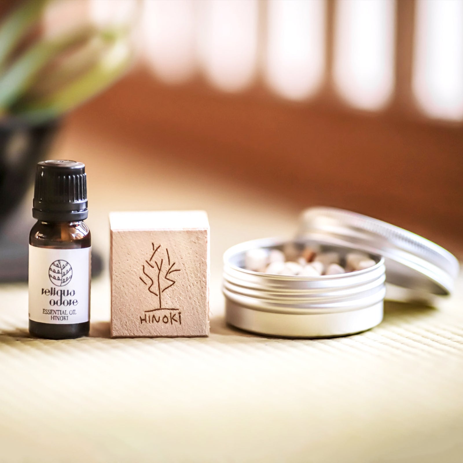 国産土佐ひのき アロマディッシュ プレゼント 精油 5ml アロマセット