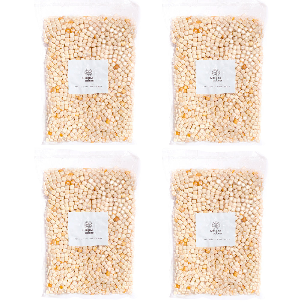 船盛　ひのき使用 国産 土佐ひのきチップ 真空パック包装 300g (75gx4袋